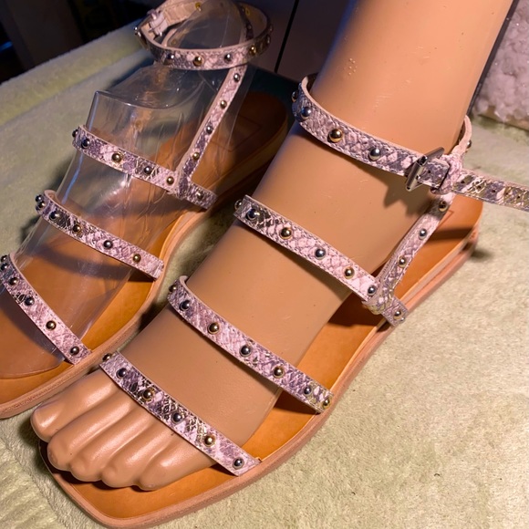 🔆HP 7/5 🎉DOLCE VITA STUDDED STELLA STRAPPED SANDALS - Picture 6 of 11